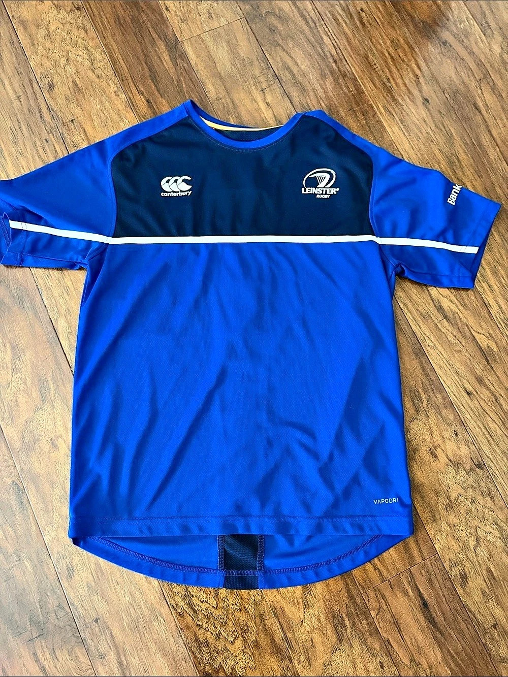 Canterbury Leinster Rugby VapoDri Training Jersey Blue & Navy Men's Large